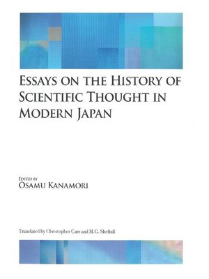cover image of Essays on the History of Scientific Thought in Modern Japan